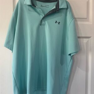 Under Armour Men's Aqua Polo Shirt